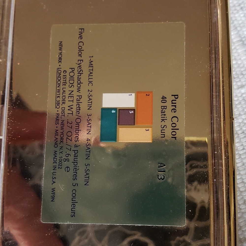 Estee Lauder 5 eye shadow palette - Picture 2 of 3